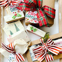 Load image into Gallery viewer, Christmas Gift Bag— Cotton with ribbon/tag (ADD ON)
